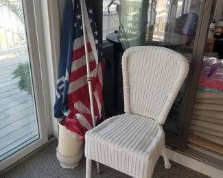 All weather wicker chairs - 5 available