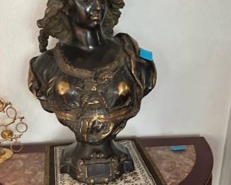 Antique French Bronze Statue