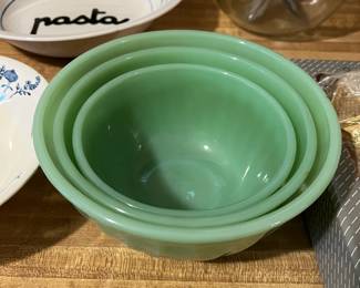 Fire King Jadeite Bowls