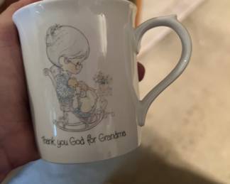 Precious Moments "Thank you God for Grandma"