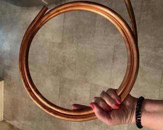 Copper wire roll