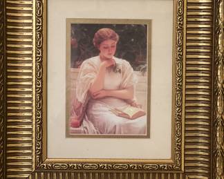 Print “Portrait of a Girl” by Charles Edward Perugini