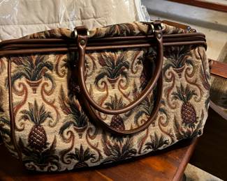 Vintage Bueno Tapestry Weekender