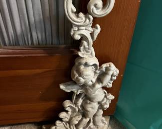 Antique Cherub Door Porter
