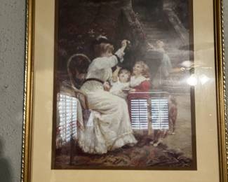 Lady & Child Print “Innocence” by Frederick Morgan