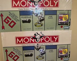 Vintage Monopoly board games