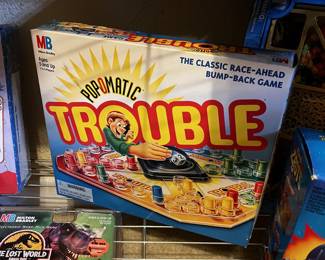 Assorted Vintage Games & Toys