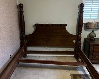 Solid Queen Bed Frame