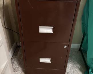 Two Drawer Filing Cabinet