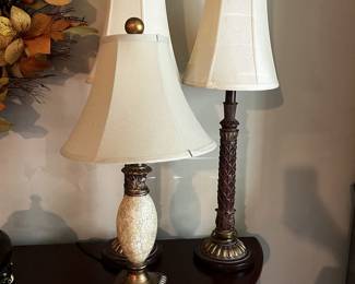 Assorted Table Lamps