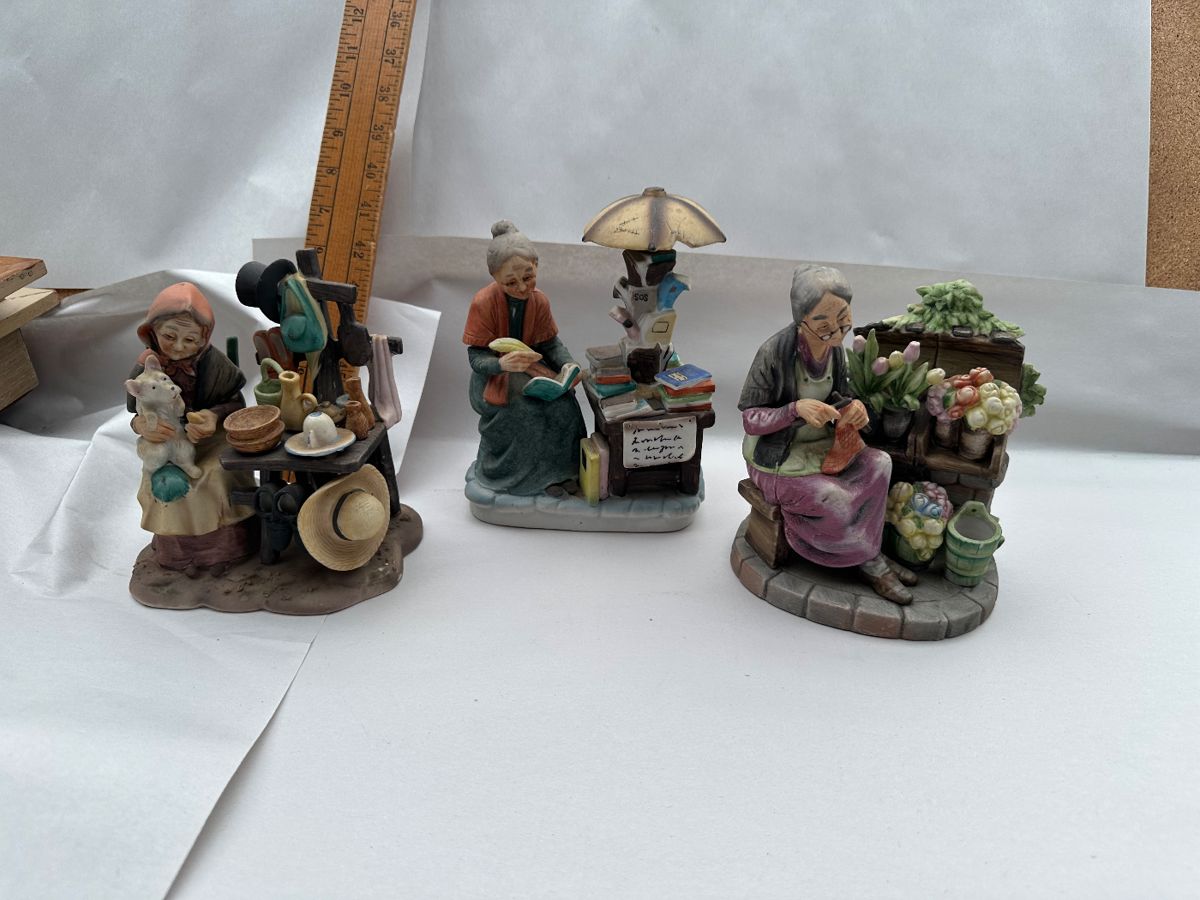 Set of Three Lefton Figurines $12.00