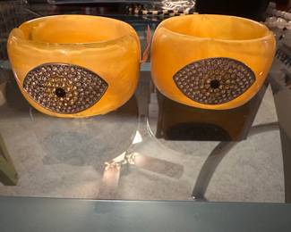 2 Eye Bracelets $10.00