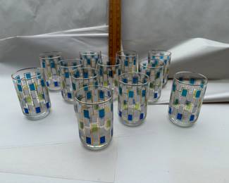 Libbey Nordic 13 Glasses and Decanter (see next photo) $55.00