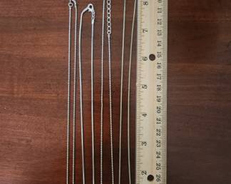4 Necklaces $32.00