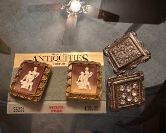 2 Pairs of Clip Earrings $4.00