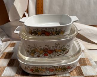 Corning Ware Spice of Life Set $20.00