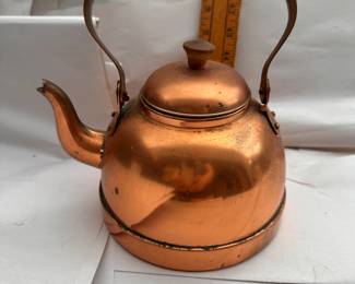 Copper Teapot $8.00