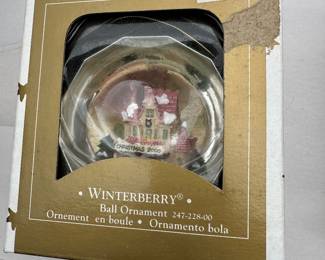 Pfaltzgraff Winterberry Ball Ornament $6.00