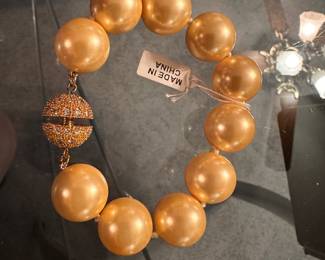 Faux Pearl Bracelet $4.00