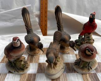 6 Lenox Birds $30.00