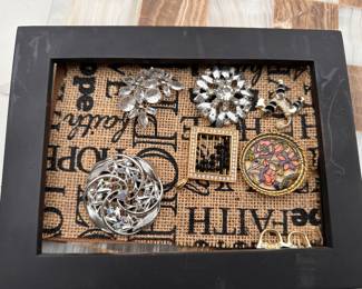 7 Pins $21.00 and Frame 
