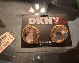 DKNY Clip Earrings $3.00