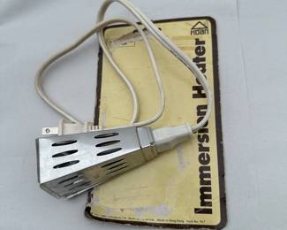 Immersion Heater $3.00