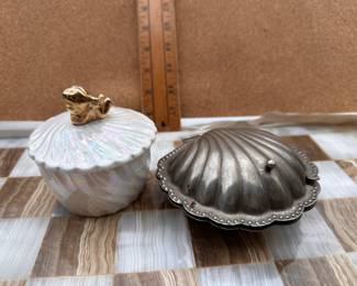 Both Trinket Box and Clam Shell $8.00