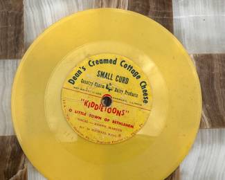 Dean's Creamed Cottage Cheese Record $5.00