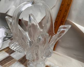Chalet Glass Basket $24.00