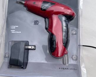 Tool Shop Cordless Screwdriver $8.00