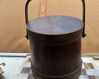 Wood Basket/Bucket $12.00