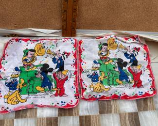 2 Disney Hankies $8.00 for both 