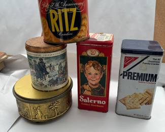 5 Tins $10.00