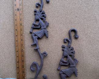 Iron Rustic Wall Hooks $12.00