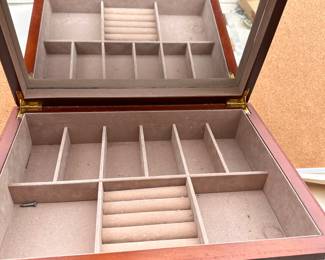 Wood Jewelry Box $24.00