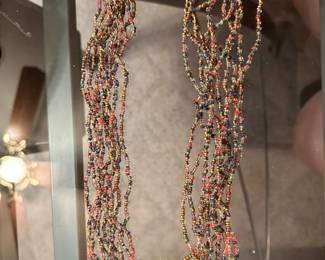 Multi Strand Multi Color Necklace $10.00