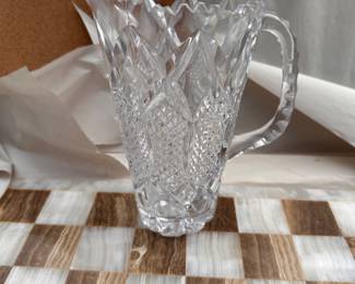 Crystal Pitcher $10.00