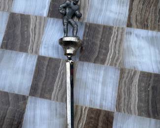 Football Player Letter Opener $5.00