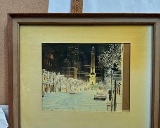North Michigan Ave at Christmas Davis Ray $25.00