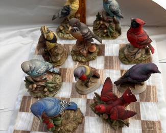 10 Lenox Birds $50.00