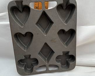 Cast Iron Spade, Heart, Clover $12.00