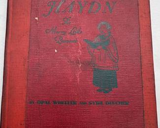 Joesph Haydn 1943 Book $3.00