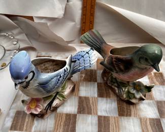 2 Bird Planters $18.00 for both