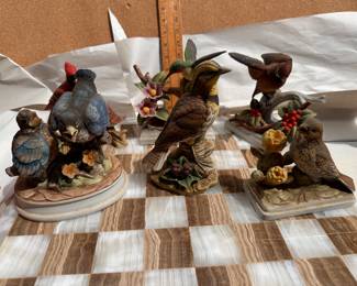 6 Lefton Birds $30.00