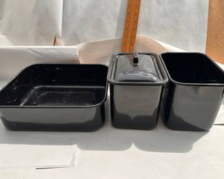 Black Storage Set $12.00