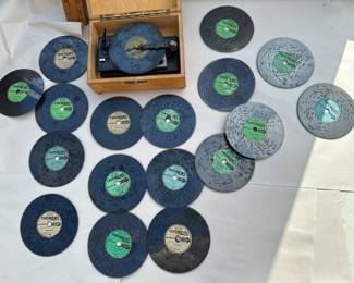 Thorens Music Box with Discs $125.00