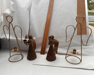 Angel Candle Holders $14.00