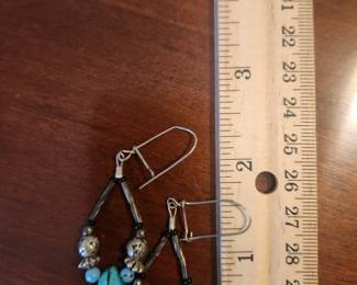 Pierced Dangle Earrings $6.00