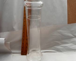 Tall Glass Jar $10.00